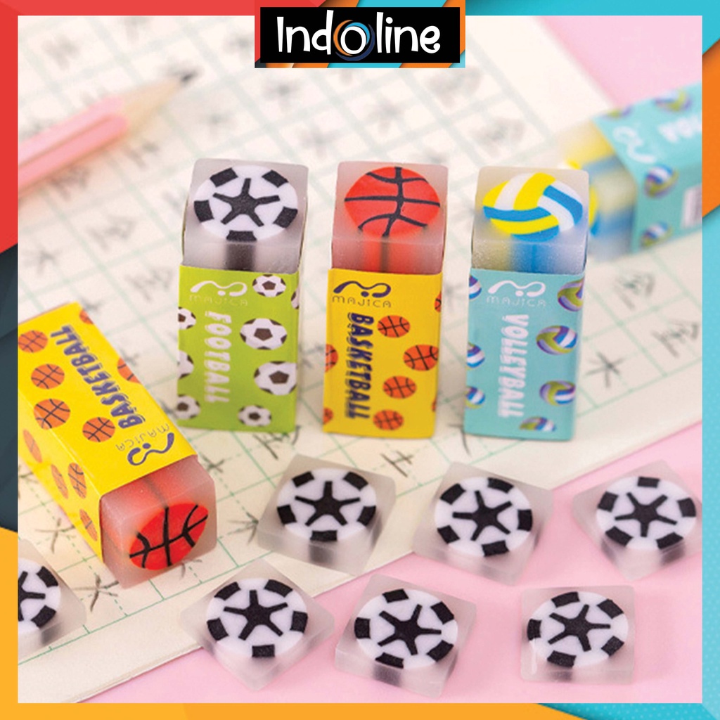 

Penghapus Pensil Sekolah Motif Bola Import COD 838