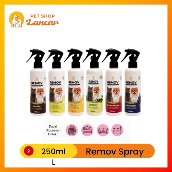 REMOV SPRAY PENGHILANG BAU WANGI VANILLA