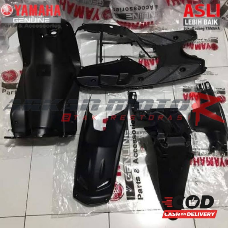 TANPA PARUH KOLONG FULLSET BODY BODI KASAR MIO SPORTY ORIGINAL ORI YAMAHA
