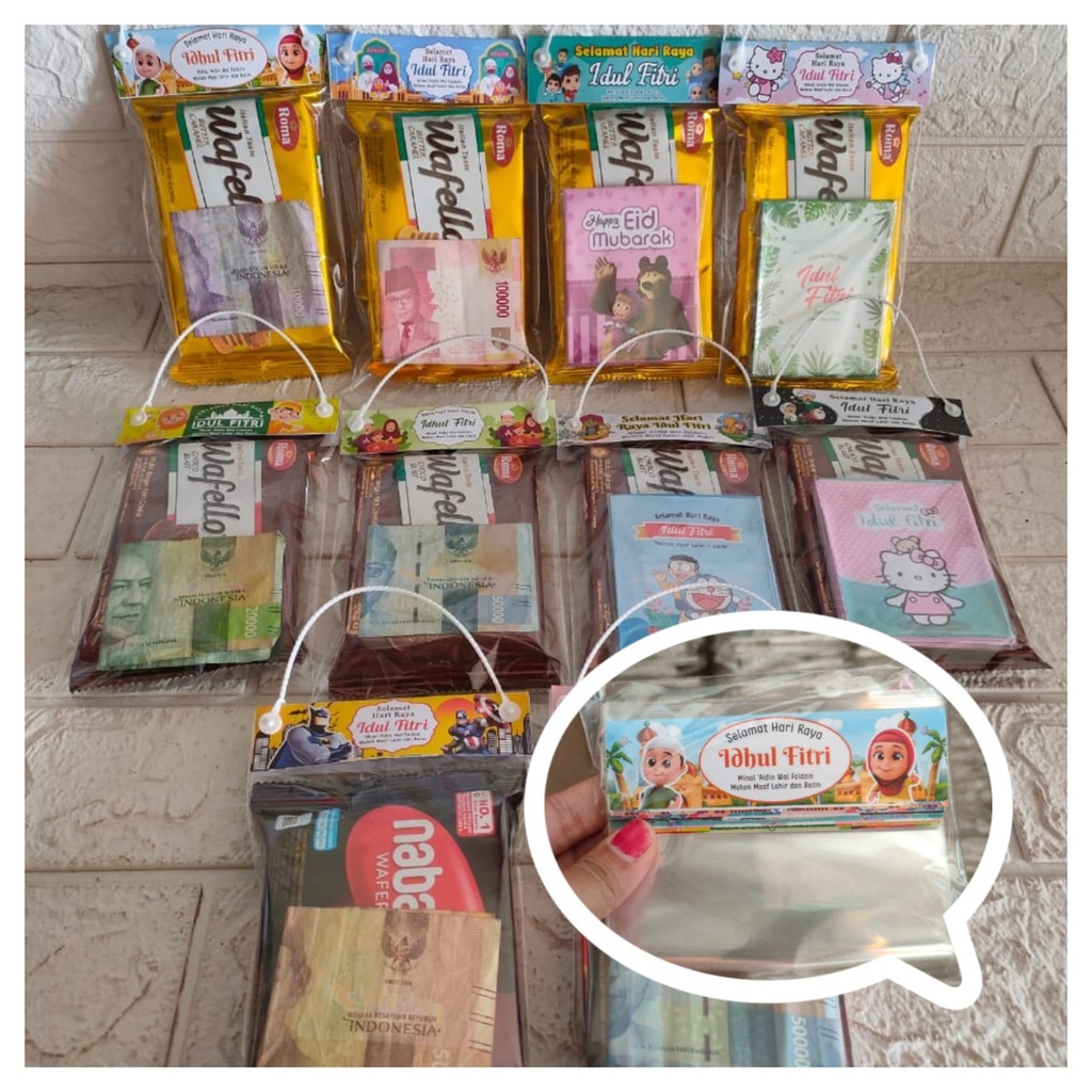 Plastik Angpao Idul Fitri/ Plastik Snack Lebaran