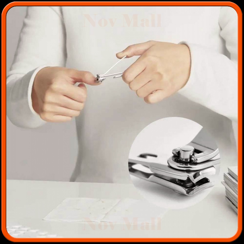 Set Gunting Kuku Manicure Pedicure Nail Clipper Splash Proof -BY020