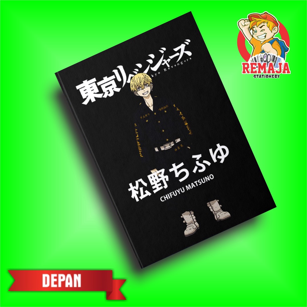 

Notebook / Pocket Book HARDCOVER Anime Tokyo Revengers CHIFUYU MATSUNO Ukuran A5 & A6 / Notes Book