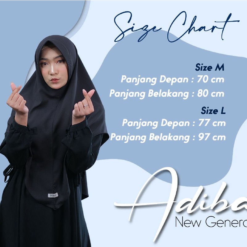 BERGO ADIBAH NEW BY FAUZ HIJAB BAHAN LADY ZARA