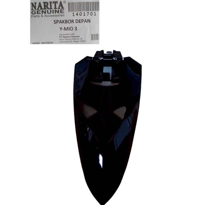 Spakbor slebor depan Yamaha Mio M3 Mio 3 hitam cod