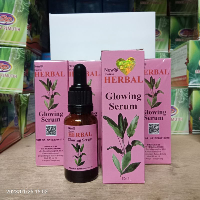 Serum Herbal Plus Glowing New 20ml