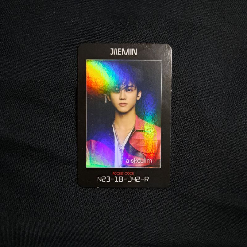 ac access card jaemin arrival nct 2020