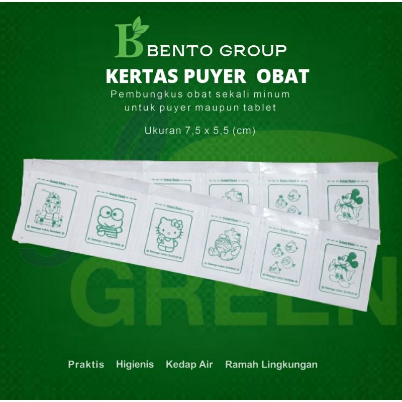 Kertas Puyer Kartun Hello