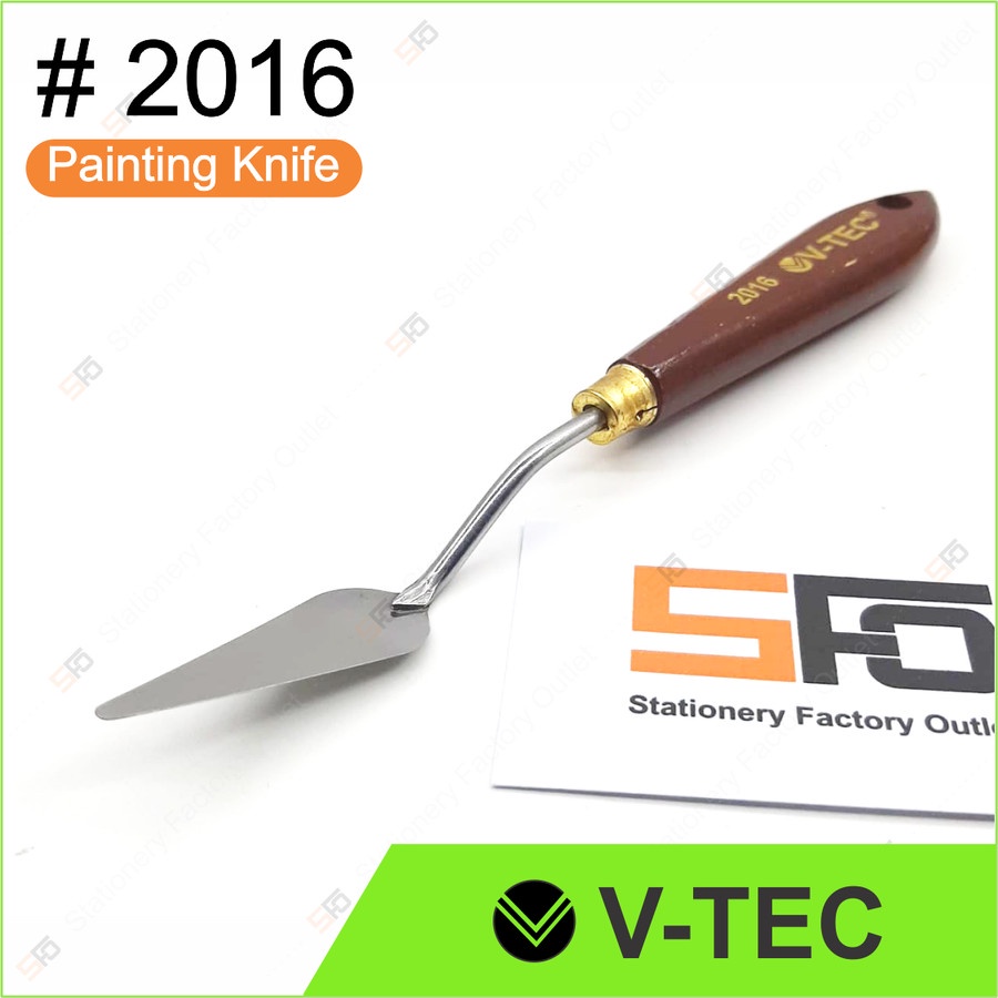 

Painting Knife V-Tec Satuan - Pisau Palet Lukis No. 2016 - SFO Semarang Official