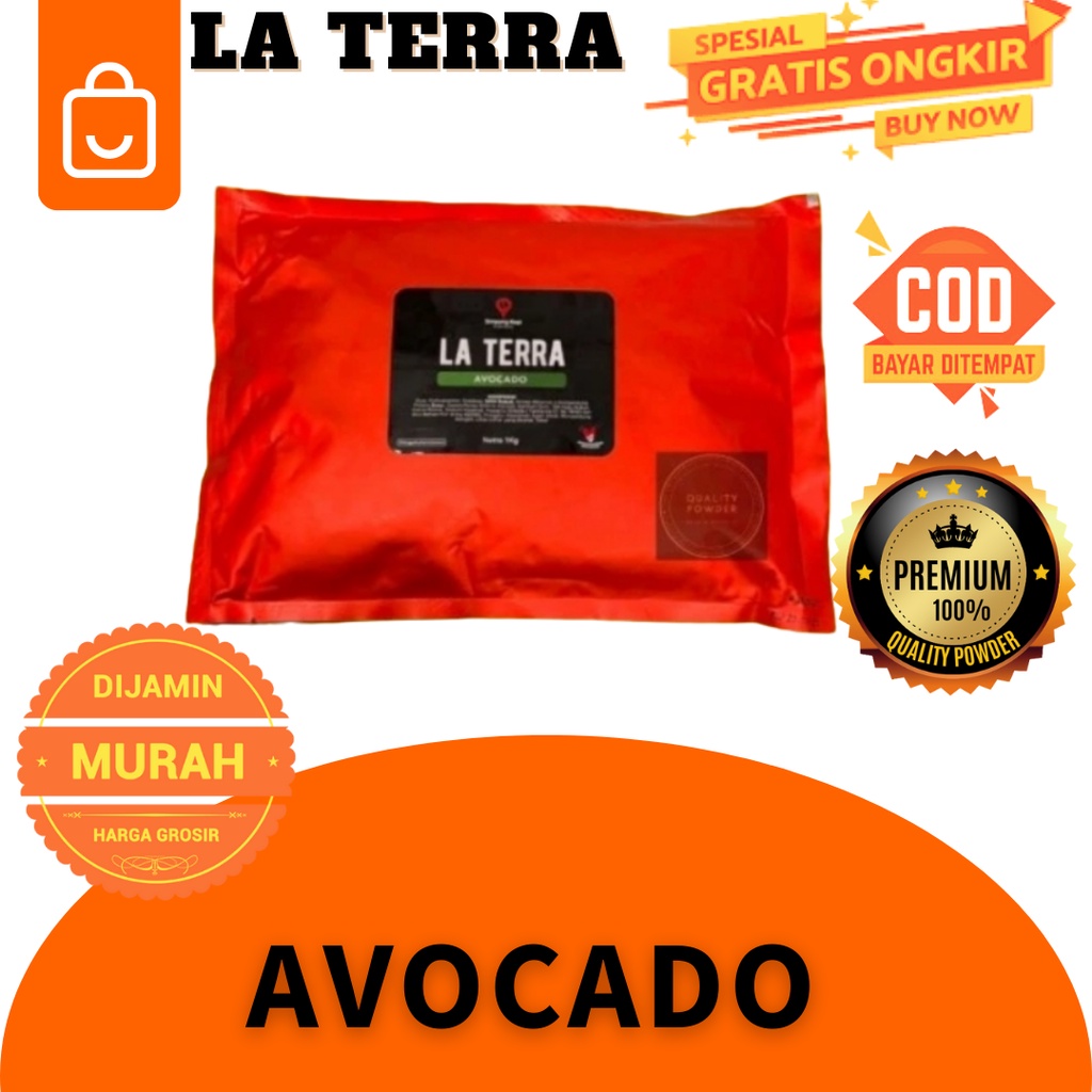 

LA TERRA AVOCADO POWDER FRAPPE RASA ALPUKAT KEKINIAN