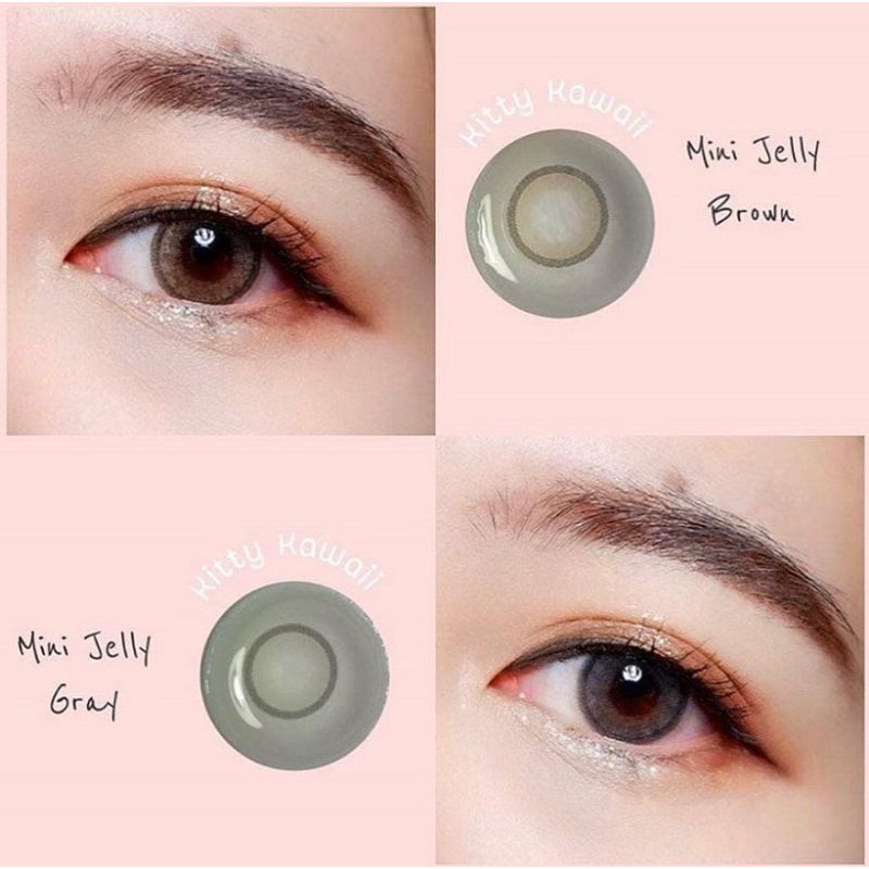 SOFTLENS MINI JELLY GRAY/ABU.NORMAL/MINUS(s.d -6.00)