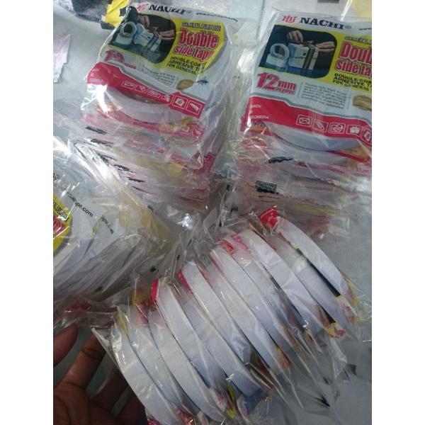 

dobel tip nachi 12mm uk kecil selotip kecil solasi dobel