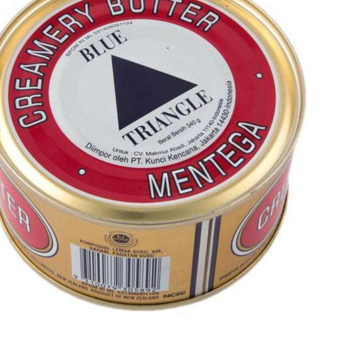 

☁ Butter Mentega Blue Triangle Segitiga Biru 340gr ♦