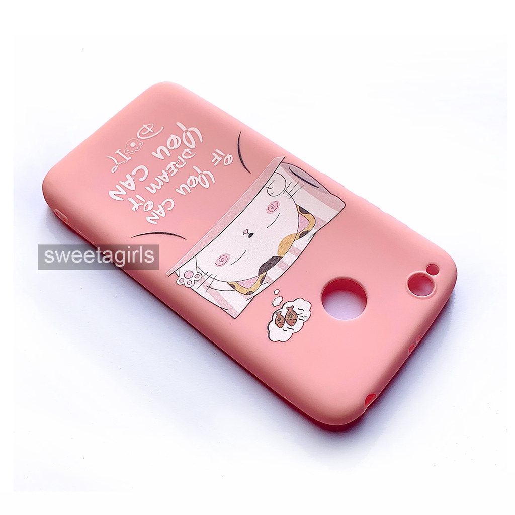 Casing Silikon Lucu untuk Xiaomi Redmi 4X - Casing peach Case Gemoy - Bisa Bayar ditempat - sweetgirls - Case Cubit Lucu - Karakter - Head Karakter Softcase - Case Gemoy - Kesing - Aesthetic - Boneka 3D