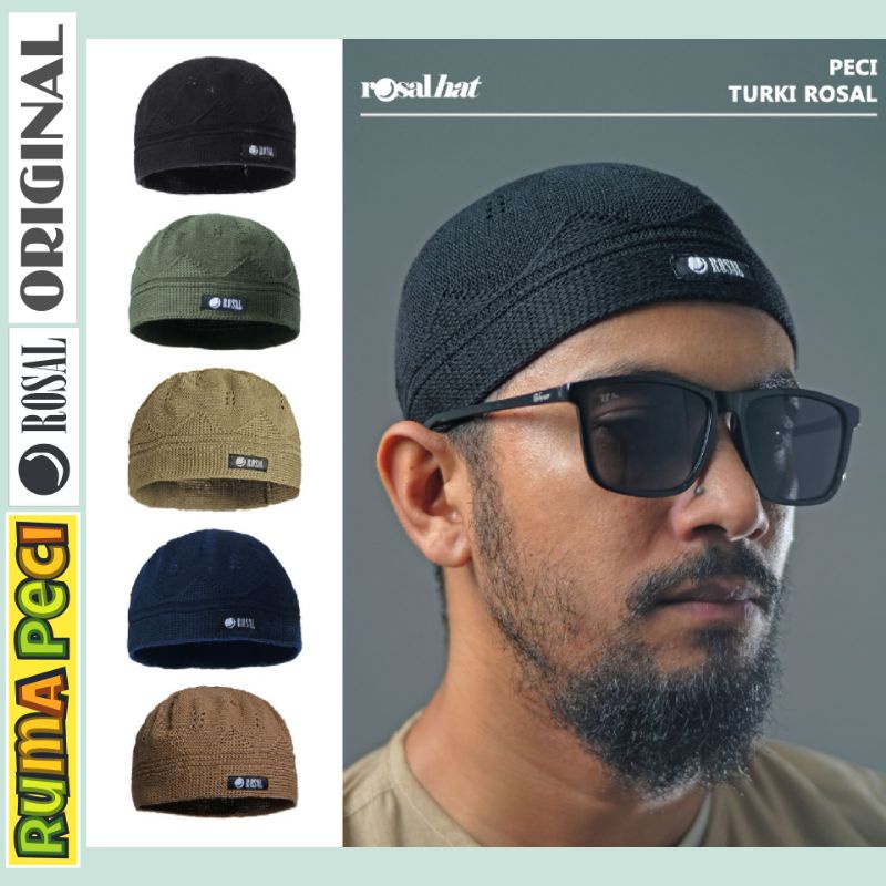 Peci turki Dewasa rosal bahan Tebal/kopiah songkok rajut dewasa