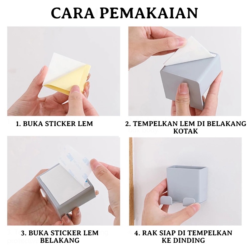 [M7] RAK HOLDER HP DAN REMOTE MODEL TEMPEL / RAK HP TERBARU / GANTUNGAN REMOTE / RAK CHARGER HP