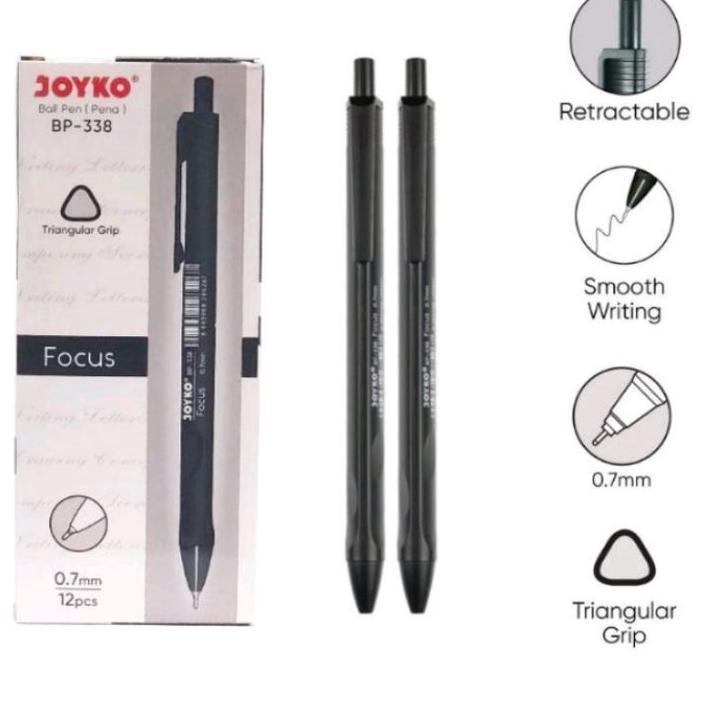 

12.12 Flash Sale (12pcs) PULPEN JOYKO VOCUS BP 338 / PEN LANCIP JOYKO 0.7MM !!!