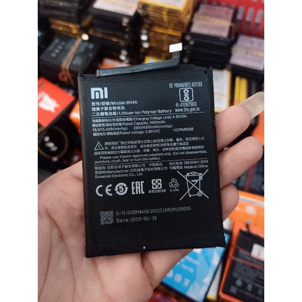 Baterai batre Xiaomi redmi note 7 bn4a copotan ori baterai Xiaomi bn4a copotan ori