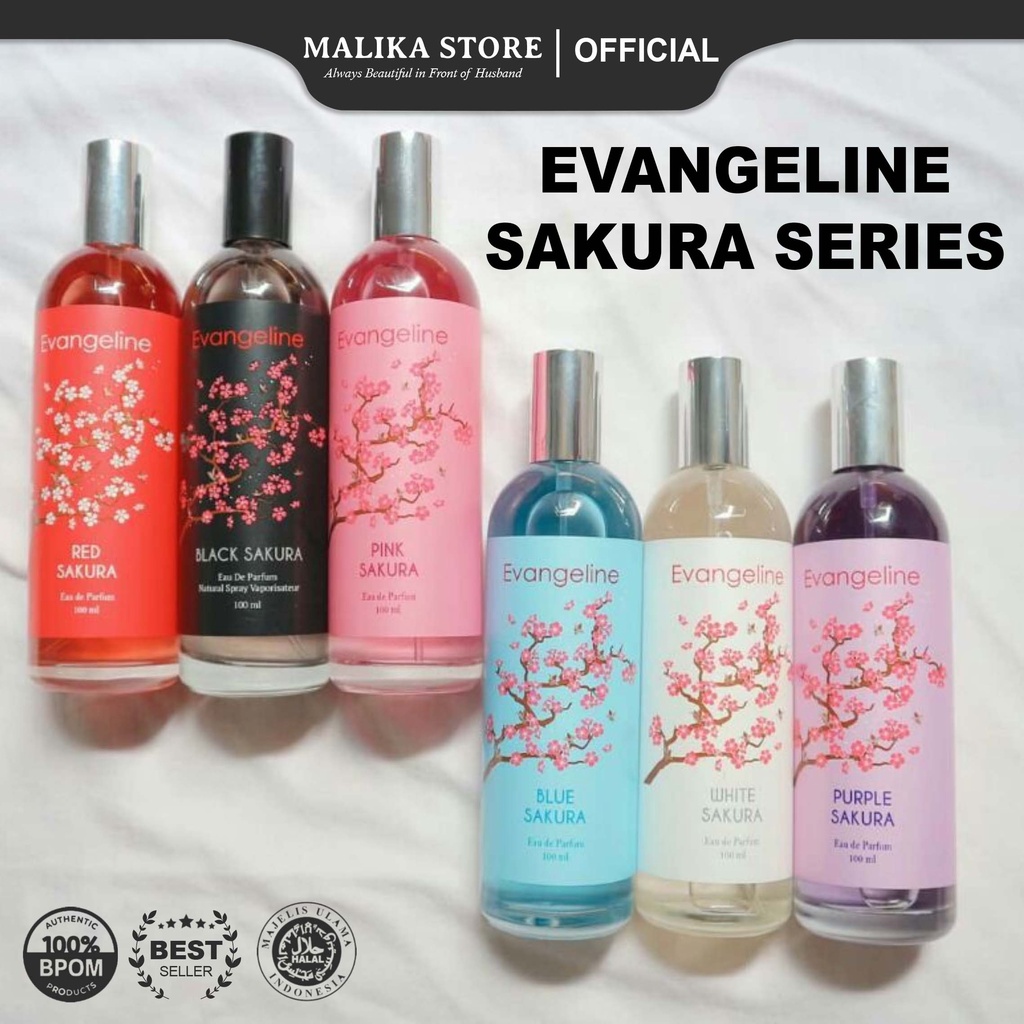 Evangeline Parfum Sakura De Lama Wanita Pria Series Parfume Musk Eau By Jayrosse Black Minyak Body M