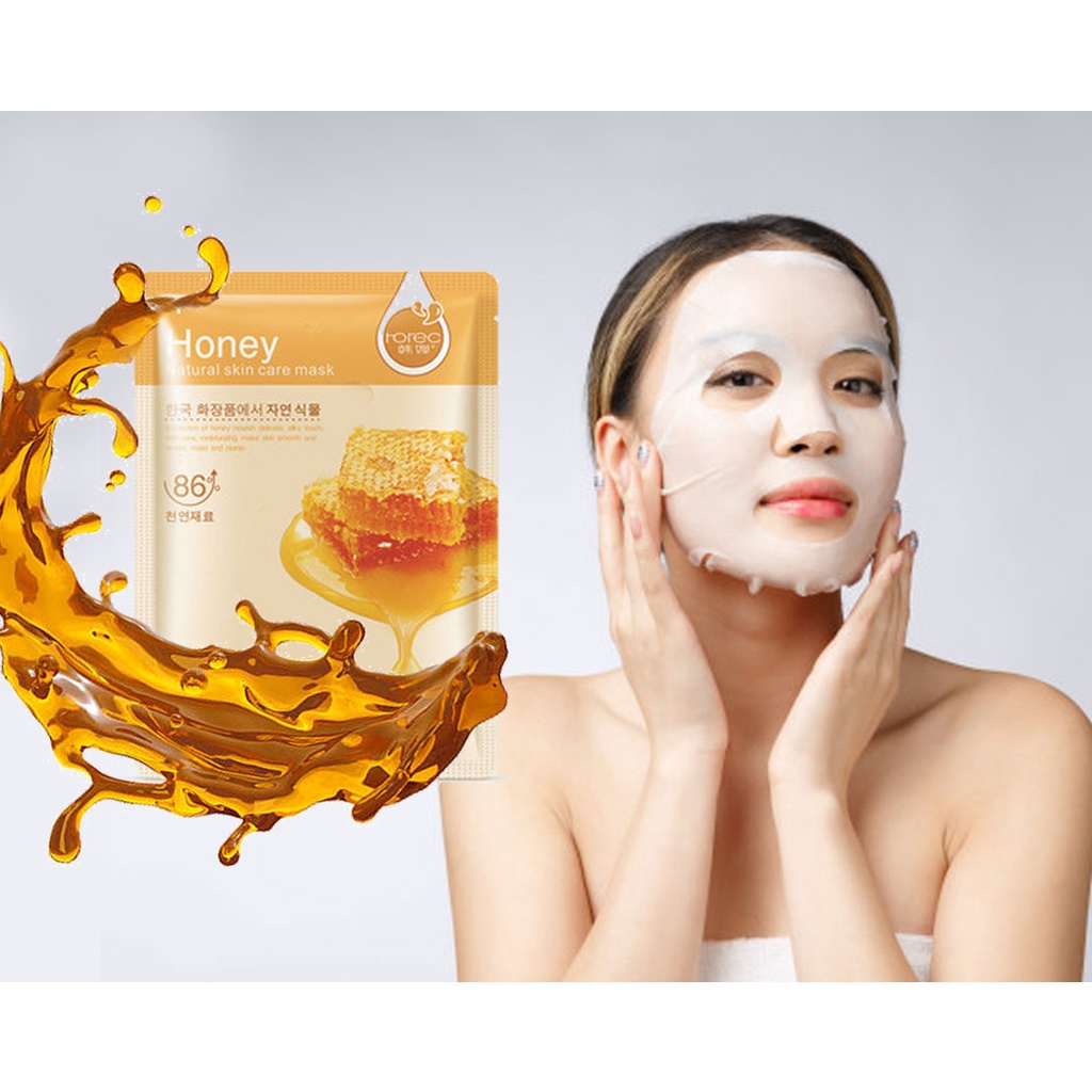 Sheet Mask HCHANA / HCHANA Masker Wajah - HONEY