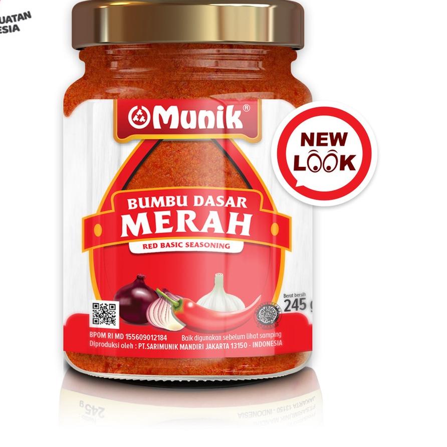 

Discount[HJ]-Bumbu Munik Bumbu Dasar Merah 245 Gram