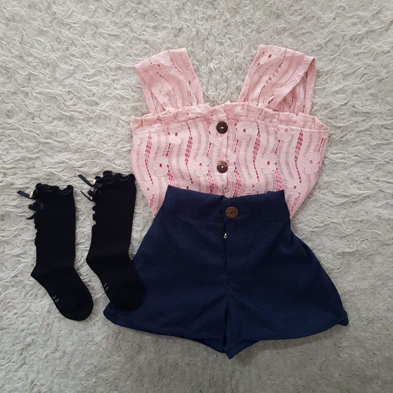 Setelan Bayi perempuan Gempita set