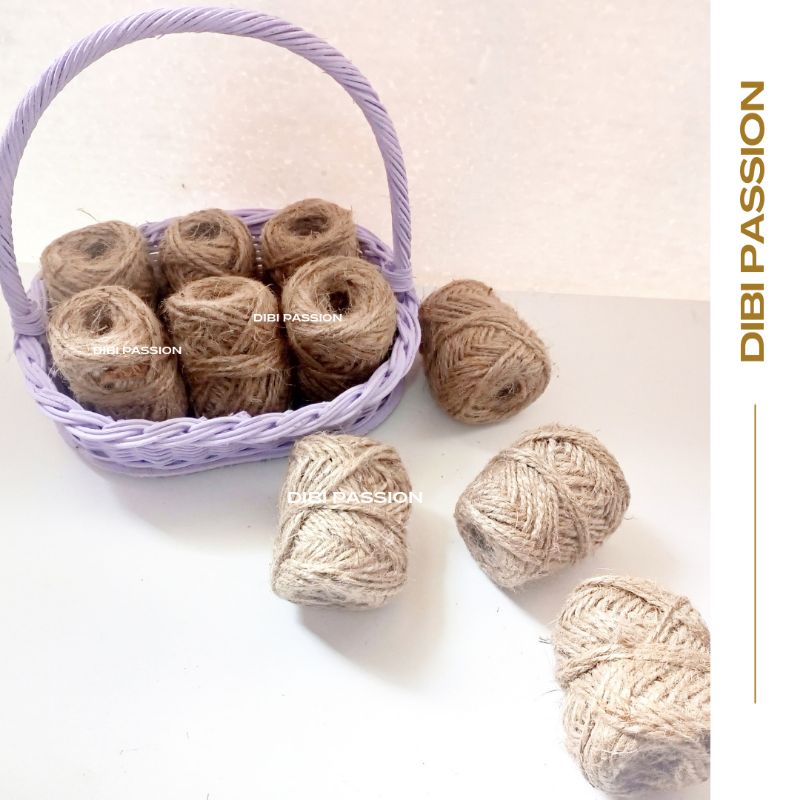 

TALI GONI / RAMI LEMAS COKLAT CRAFT CRAFTING 1 ROLL 50M