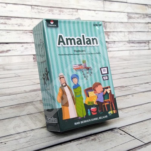 Erlangga For Kids - KARTU AMALAN ANAK MUSLIM
