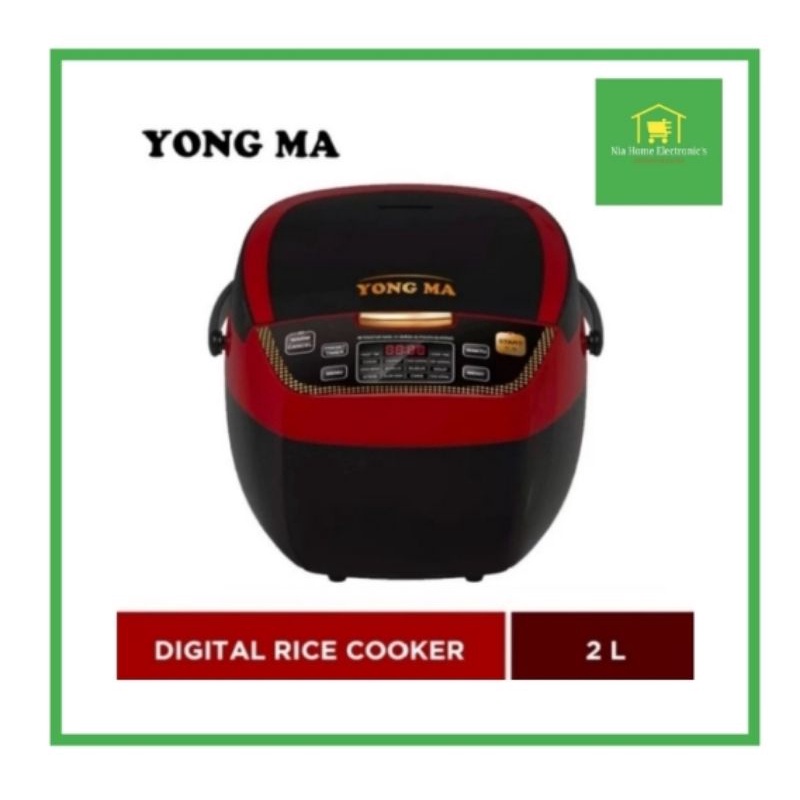 Yong Ma SMC8017N - Yong Ma Digital Rice Cooker 2 Liter SMC-8017N