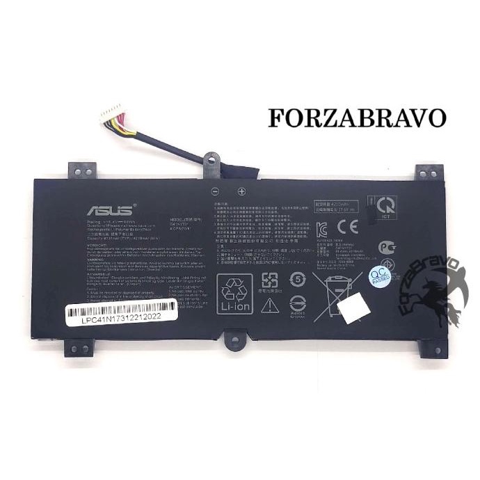 C41N1731 Baterai Battrey Laptop ASUS ROG Strix Hero II GL504 GL504GM