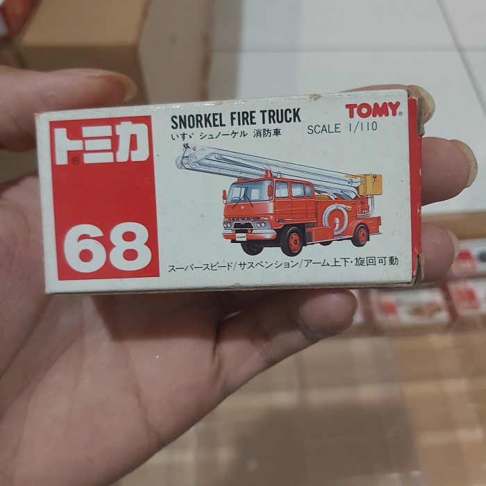 TOMICA SNORKEL FIRE TRUCK (CHINA) TERBARU