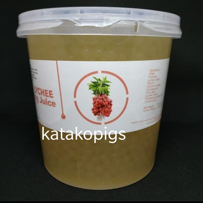 

POPPING BOBA LYCHEE 3.2KG