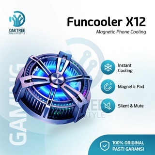 Funcooler X12 Radiator Pendingin HP Magnet Fan Cooler Cooling Fan HP