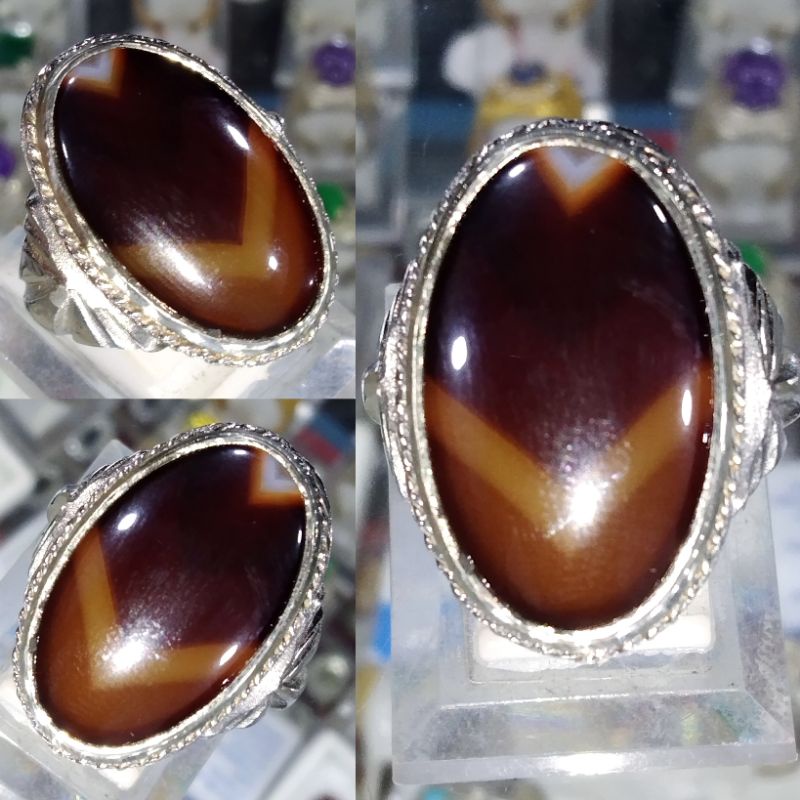 CINCIN BATU AKIK YAMAN JUNDER /JUNJUNG DRAJAT ASLI 100% NATURAL