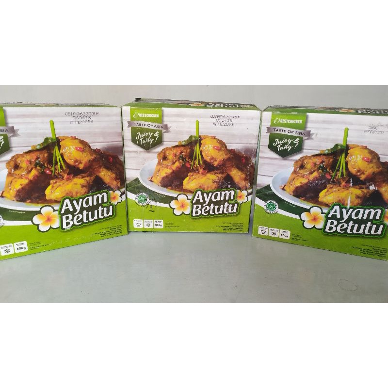 

ayam betutu 500gr