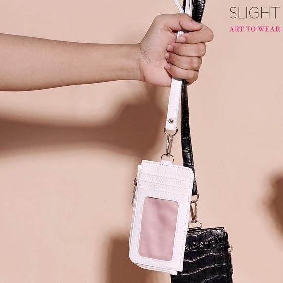 

MURAH Lanyard Nametag ID Card Holder Putih Snow White