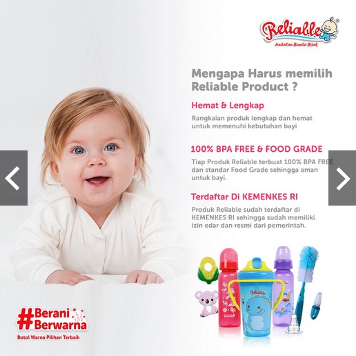 Reliable - Sikat Lidah Kotak Steril Include Tempat Sikat Lidah Bayi