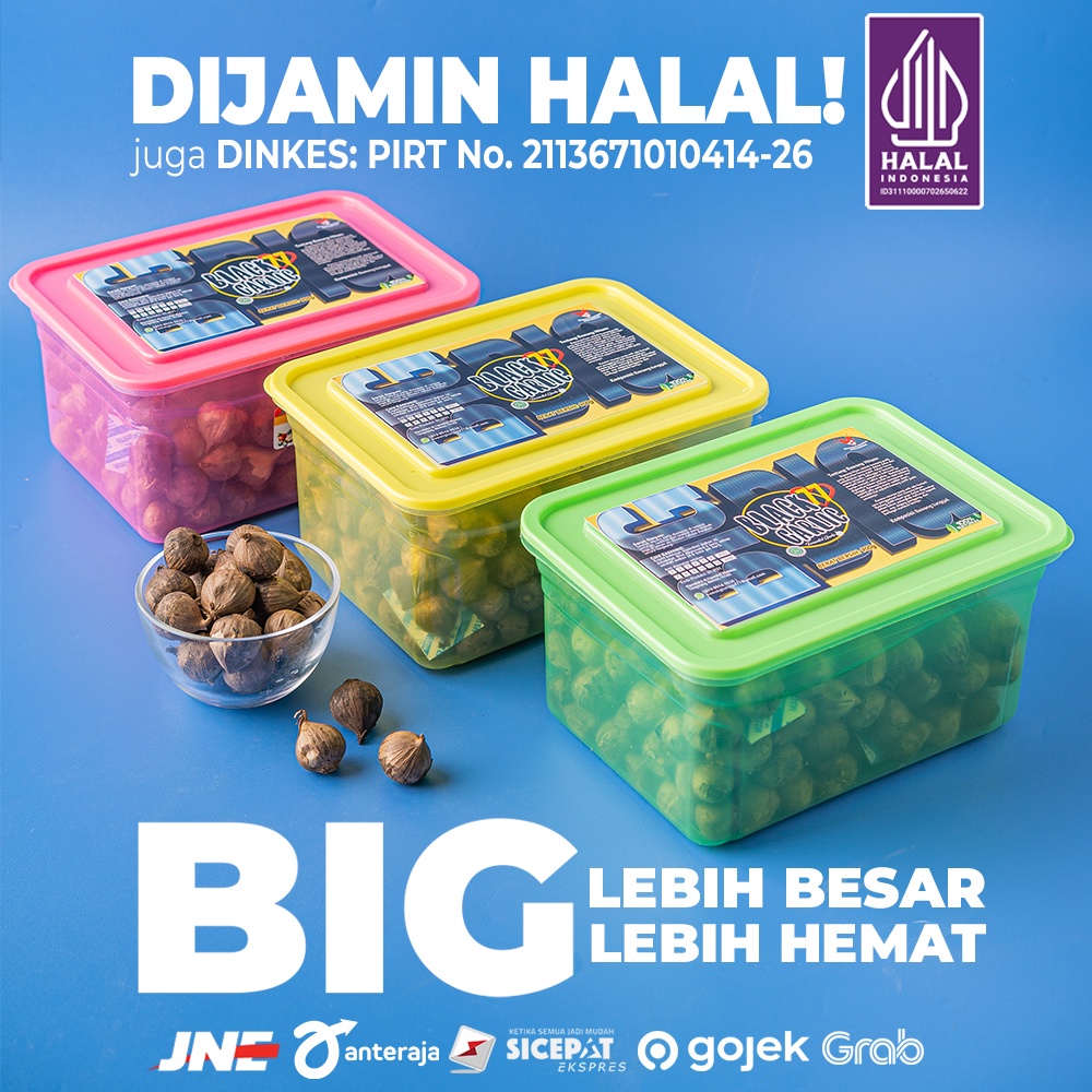 

Black Garlic - Bawang Hitam Lanang Herbal (BIG!) [900GR]