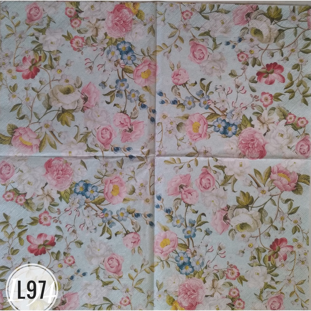 

Napkin Eropa Little Flower L97/ Tissue Decoupage