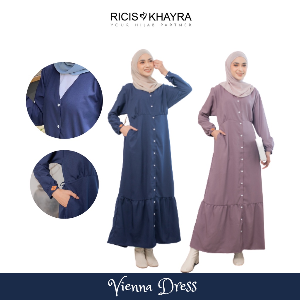 Ricis by Khayra - VIENNA DRESS | Daily Casual Dress