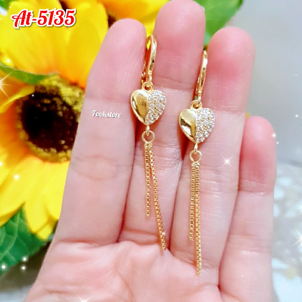 ANTING WANITA MODEL JURAI FASHION KOREA XUPING ANTI ALERGI | COD