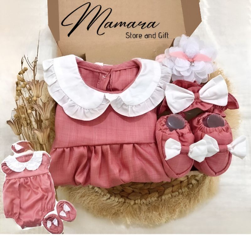 Hampers Kado Lahiran Bayi Perempuan | Hampers Lahiran | Baju Bayi Perempuan Newborn