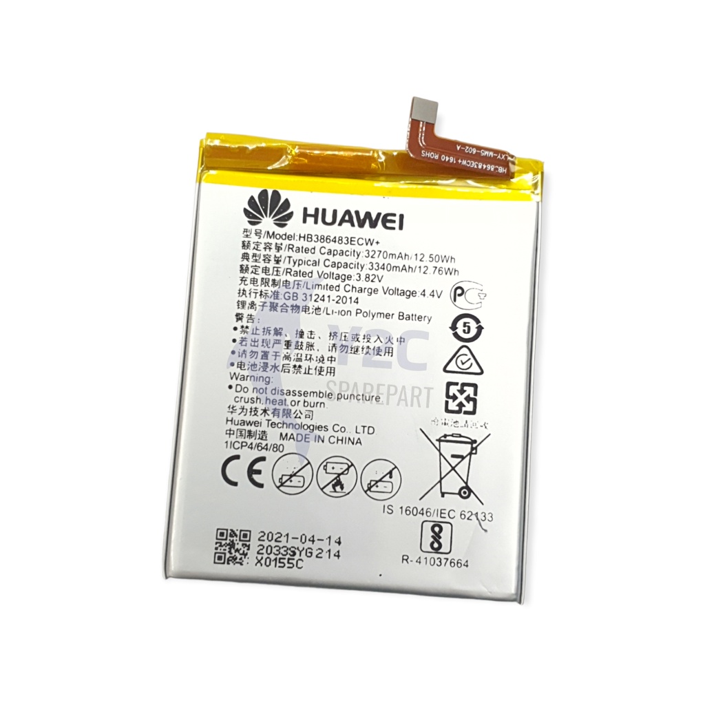 BATERAI HUAWEI HONOR 6X / G9 PLUS / HB386483ECW ORIGINAL OEM / BATRE BATERE BATRAI BATREI