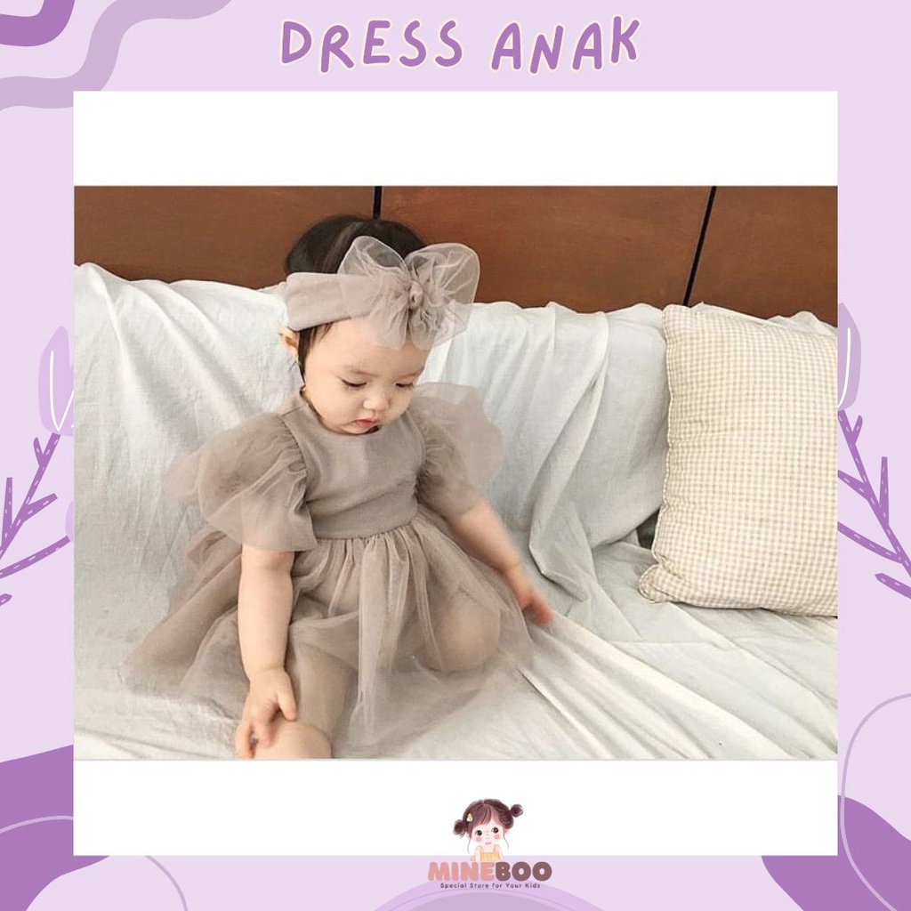 mineboo - DRESS CHUBBY BABY EBV 0-2tahun Romper bayi/Baby tutu dress Romper lucu import/baju bayi kado anak perempuan ulang tahun