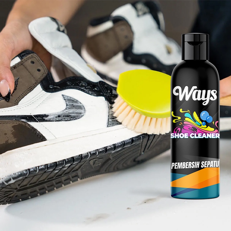 WAYS Shoe Cleaner Cairan Pembersih Sepatu / Shoes Care Cleaner - 100ml