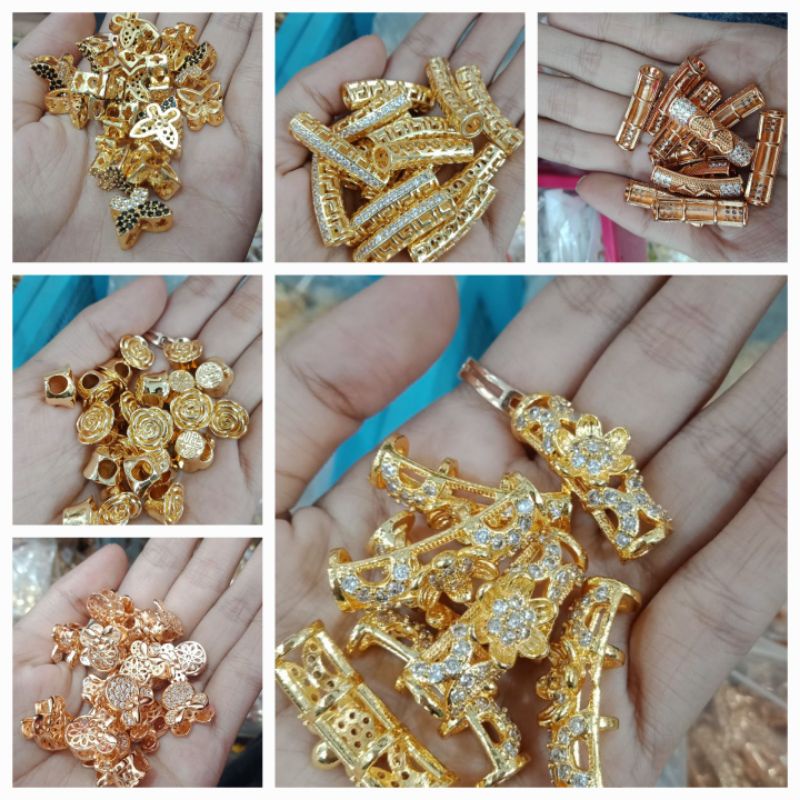 Liontin Gelang Tali Wanita Liontin Gelang Anak Charm Gelang Tali Kawat Liontin Xuping