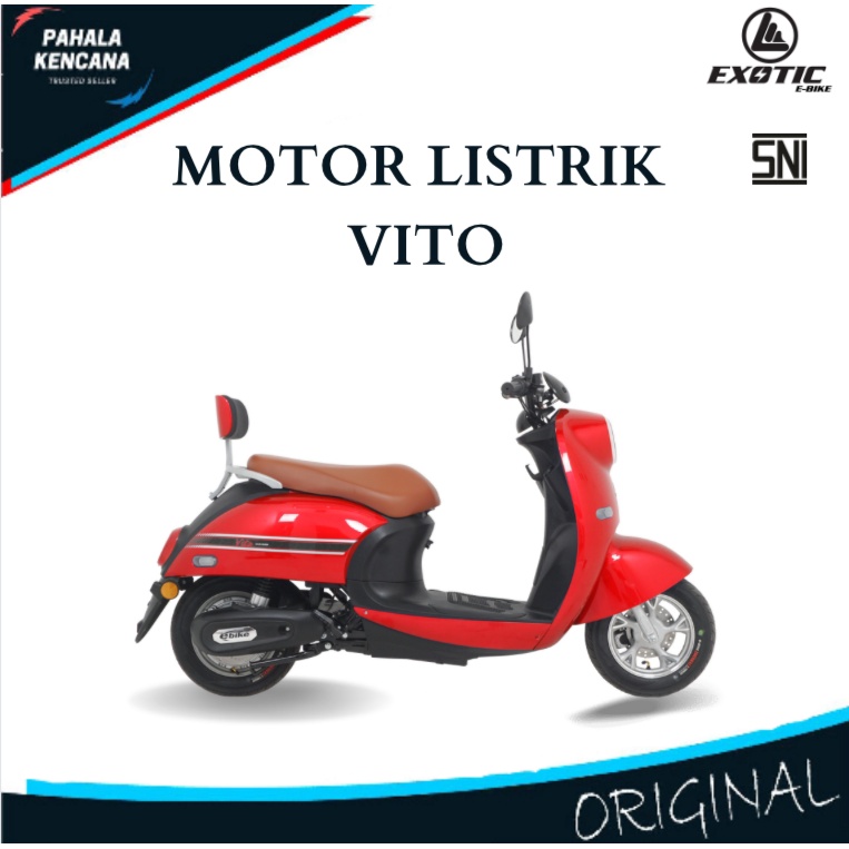 SEPEDA MOTOR LISTRIK VITO PACIFIC EXOTIC