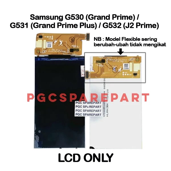 Original LCD Samsung Galaxy G530 / G531 / G532 / Grand Prime / Grand Prime Plus / J2 Prime - LCD SAJ