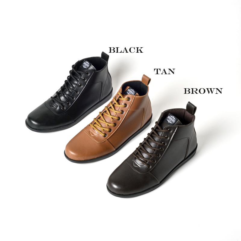 Morningbell Brd - sepatu pria boot casual /sepatu kerja/sepatu kasual