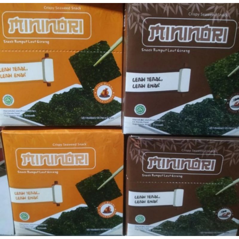 

MININORI RUMPUT LAUT BOX ISI 12 BUNGKUS