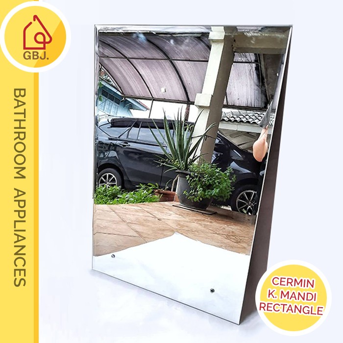 CERMIN KAMAR MANDI PERSEGI PANJANG / CERMIN MURAH